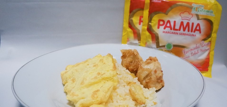 Resep Hidangan Utama Nasi goreng mentega selimut telur 