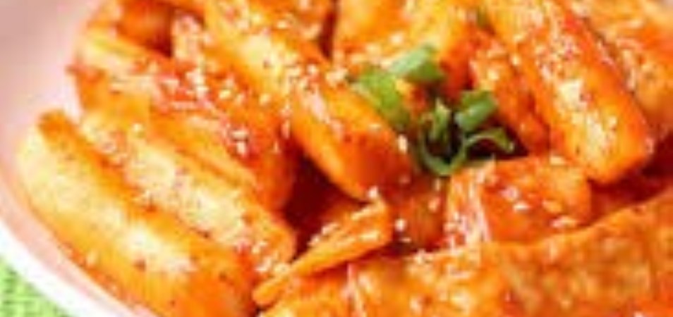 Resep Hidangan Utama Tteokbokki Korean Hot Spicy Rice 