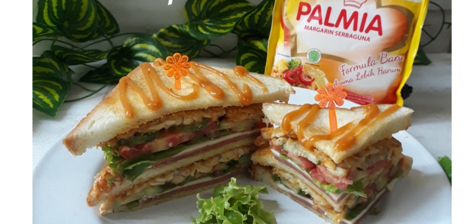  Resep  Hidangan Utama Sandwich Tempe  Palmia I Margarin 