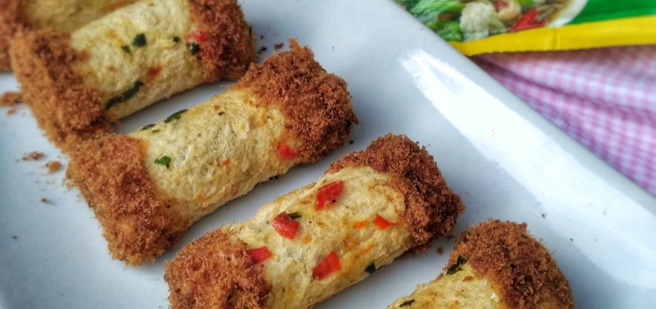 Resep Camilan Bread Roll Abon Mayo Palmia