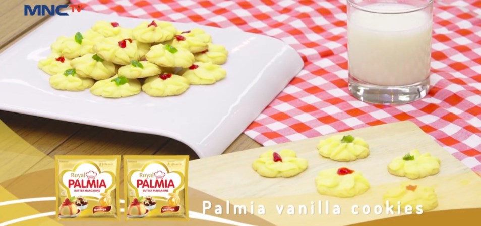 Resep Camilan - PALMIA VANILLA COOKIES - Palmia