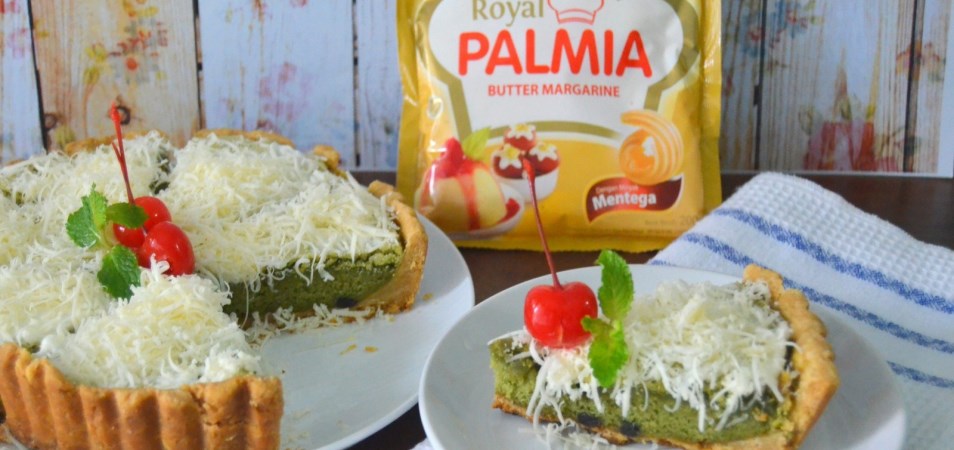 Resep Camilan Pie Brownies Greentea Cheese Palmia I 