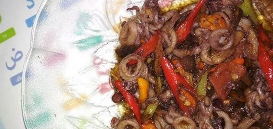 Resep Hidangan Utama Tumis Cumi Pedas Palmia I 