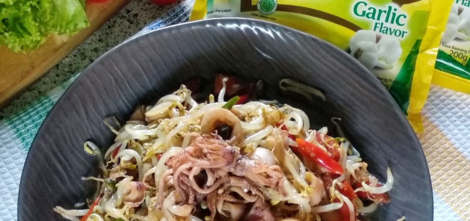 Resep Hidangan Utama Tauge Cah Cumi Asin Palmia Palmia 