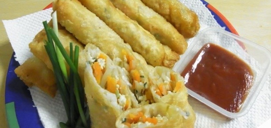 Resep Camilan Lumpia Goreng Omelette Palmia I Margarin 