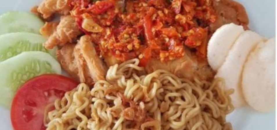 Resep Hidangan Utama Mie Geprek Mie Ayam Geprek 