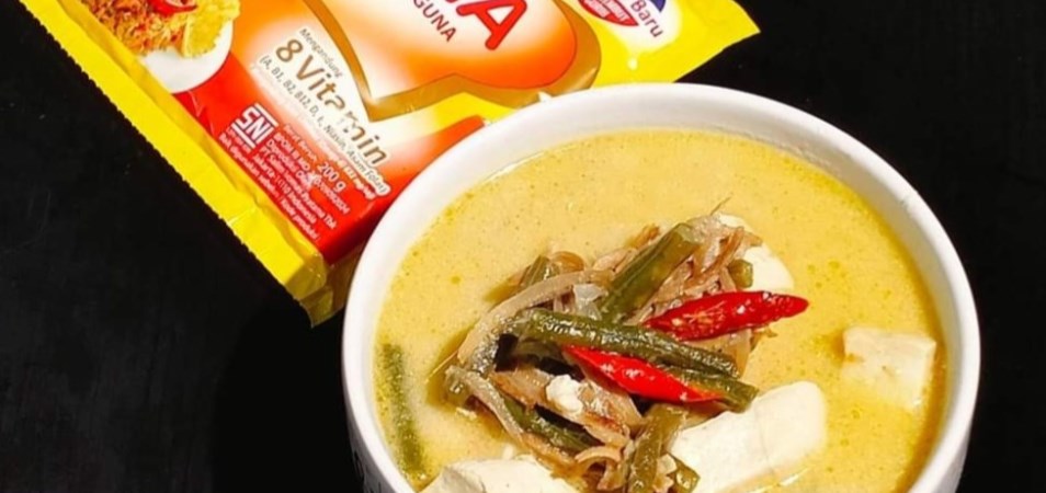 Sayur Lodeh Gurih Tahu Kacang Panjang