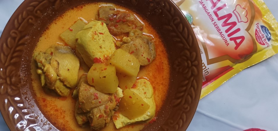 Gulai Ayam Santan Instan