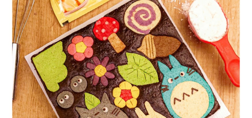 Totoro Brownies Cookies