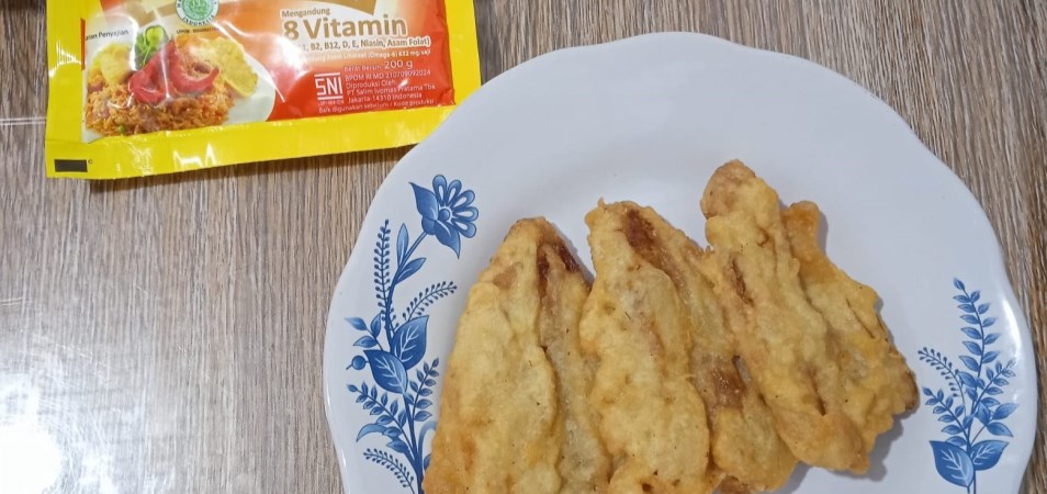 Pisang Lilin Goreng Tepung