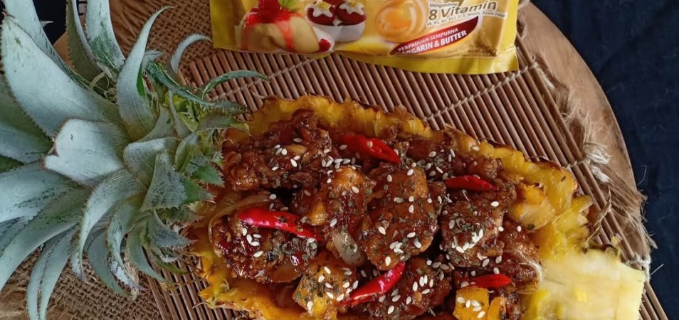 Ayam Caramel Nanas