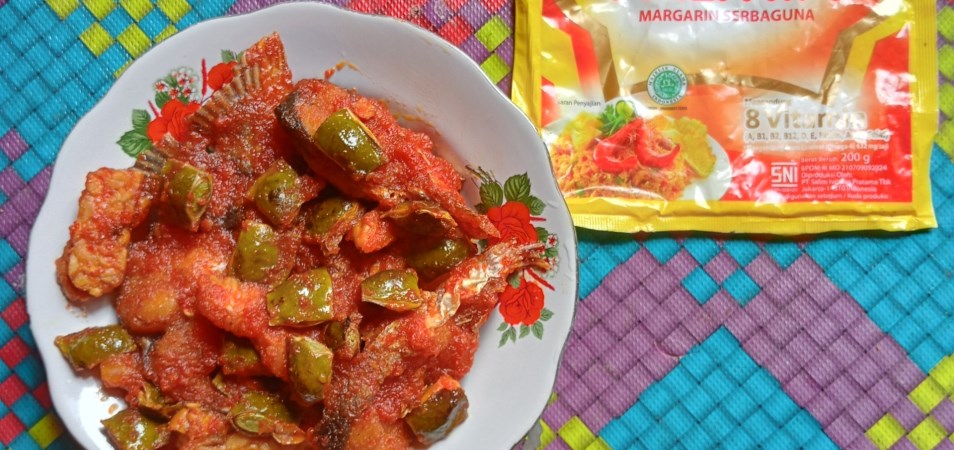 Sambal Petai Kulit Ikan Patin