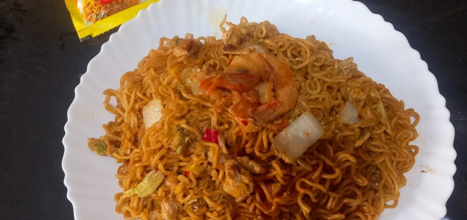 Mie Goreng Telur Ayam Simple