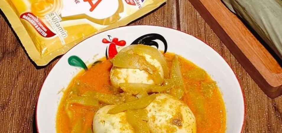 Gulai Telur Labu Siam Gurih