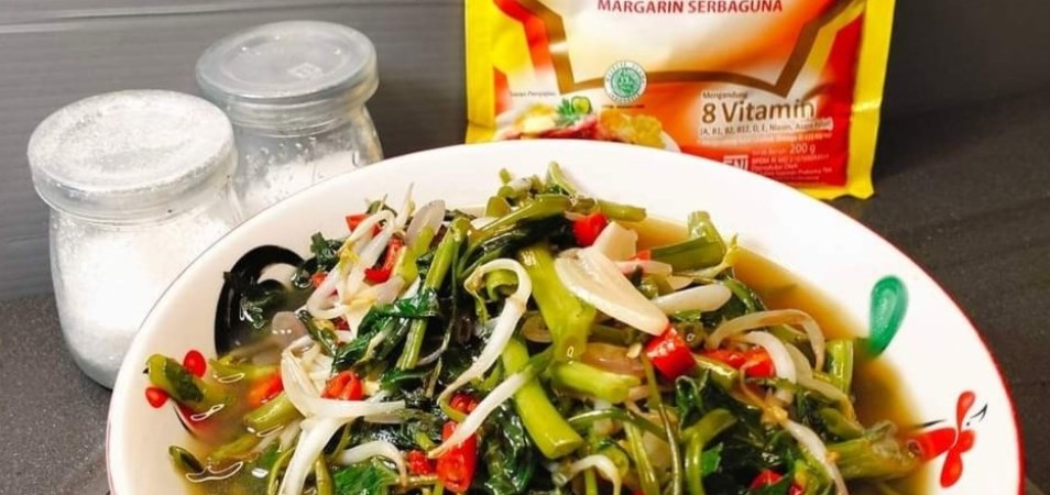 Tumis Kangkung Toge Rumahan