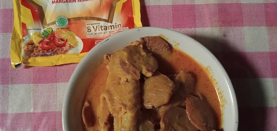 Gulai Ayam Kampung Jengkol Tokok