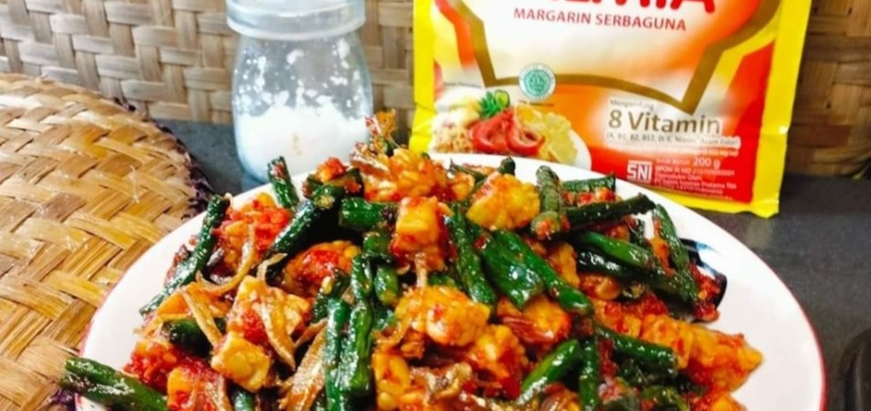 Sambal Tempe Teri Kacang Panjang