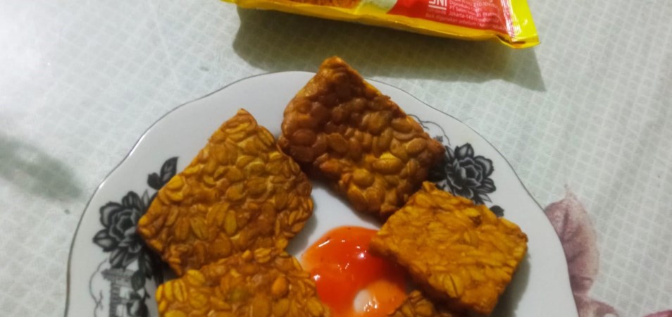 Tempe Goreng Bumbu Bangput Gurih