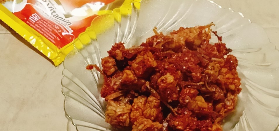 Tempe Teri Sambal Goreng Terasi