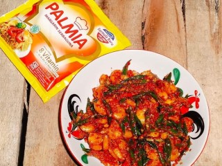 Udang Balado Kacang Panjang