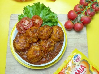 Bola Tahu Saus Daging