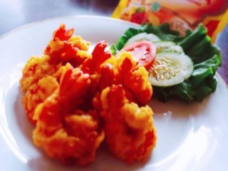 Salted Egg Prawns