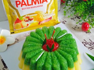 Puding Lumut Mentega