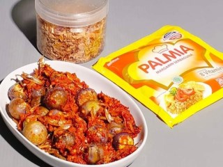 Teri Balado Terong Ungu Bulat