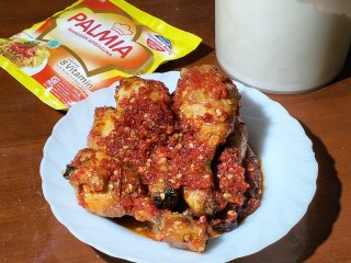 Paha Ayam Sambal Cabe Kering