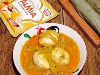 Gulai Telur Labu Siam Gurih