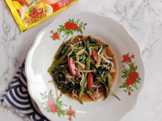 Tumis Kangkung Tauge Bulgogi