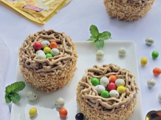 Palmia Bird Nest Nougat Cake